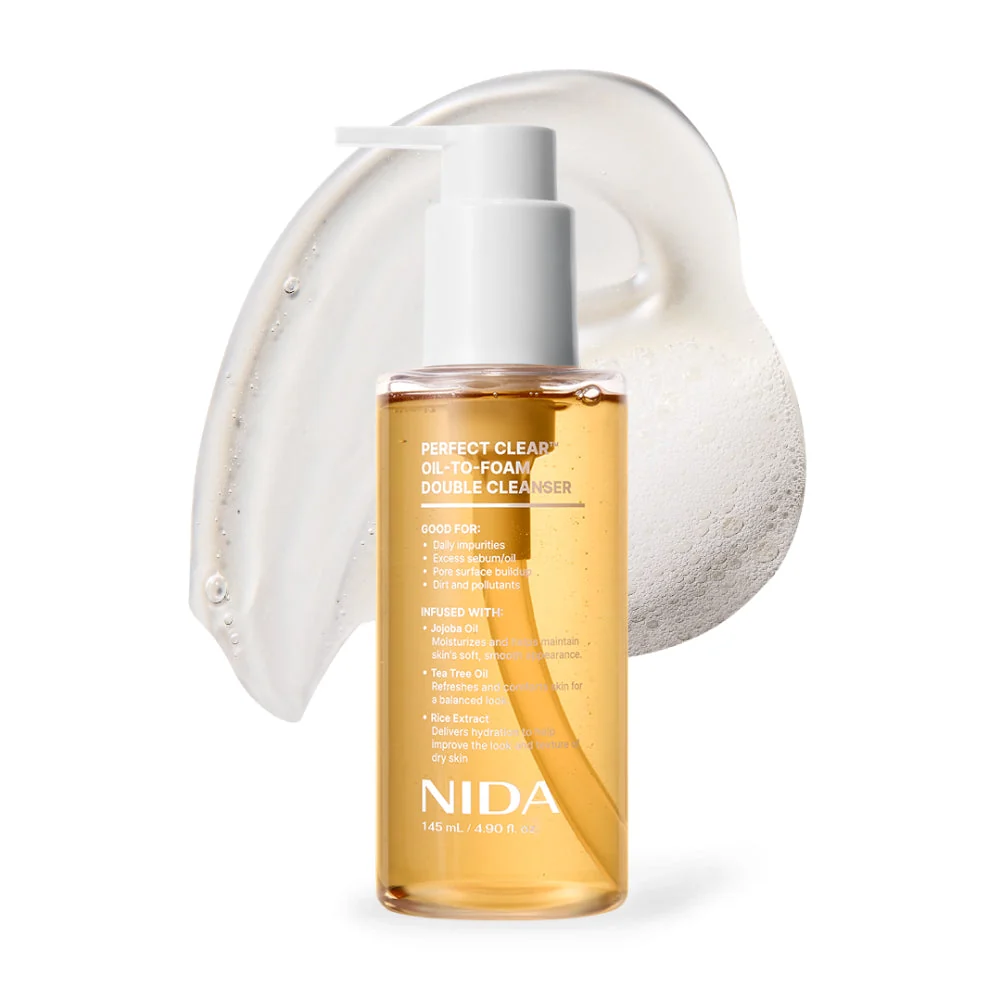 NIDA Oil-to-foam Double Cleanser