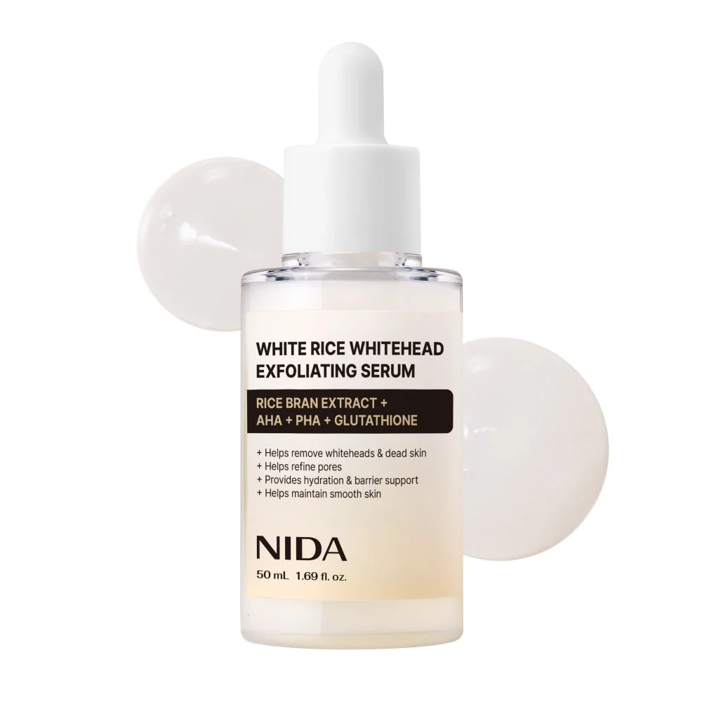 NIDA White Rice Exfoliating Serum